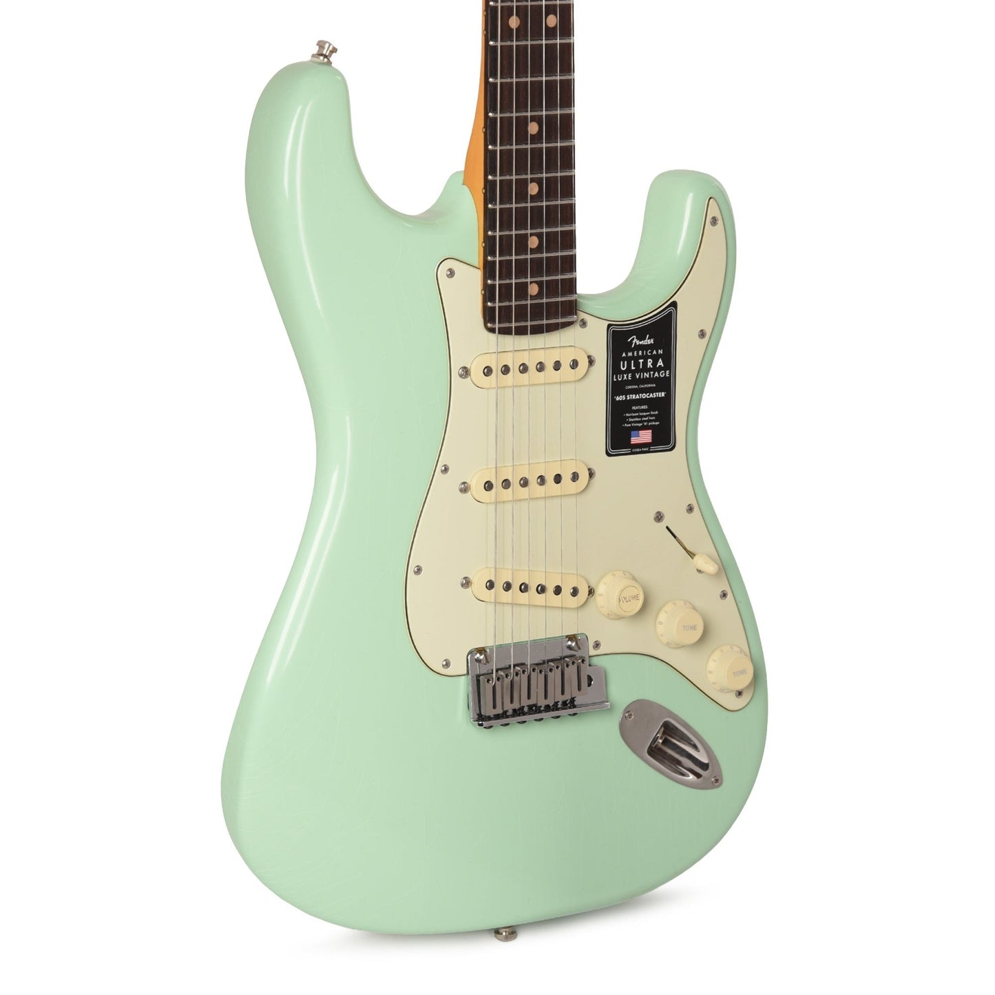 Fender American Ultra Luxe Vintage '60s Stratocaster Surf Green