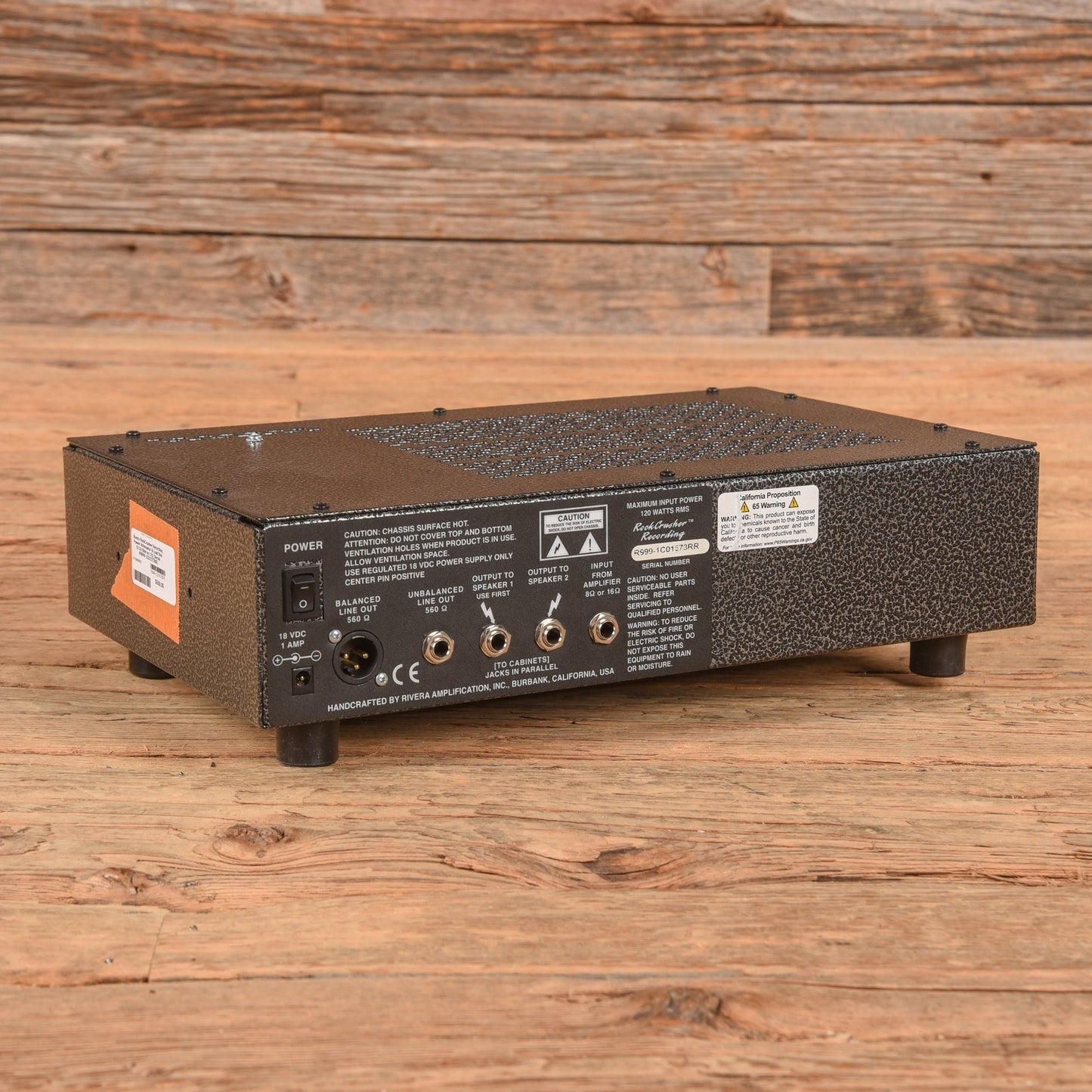 Rivera RockCrusher Recording Power Attenuator & Load Box 8/16 Ohm w/ EQ