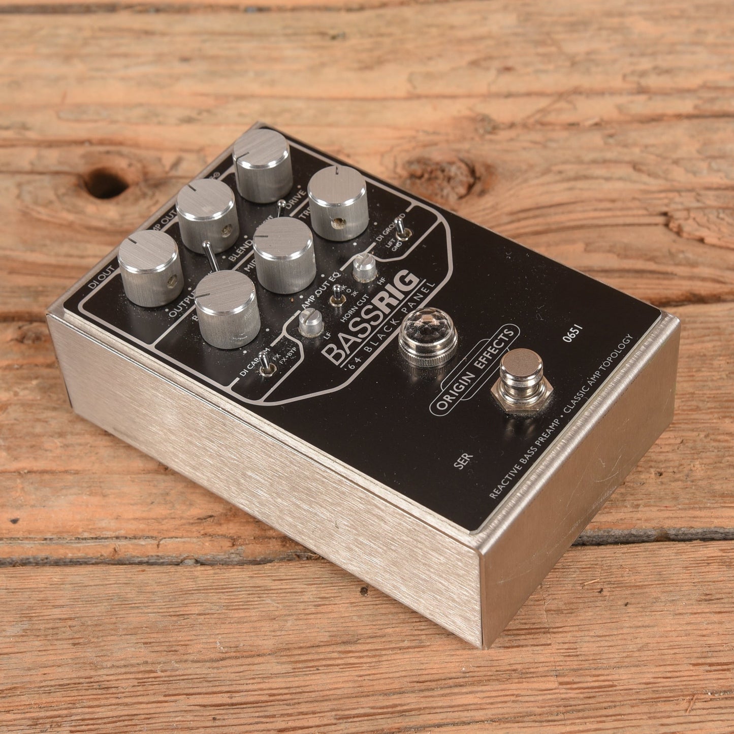 Origin Effects BassRig '64 Black Panel