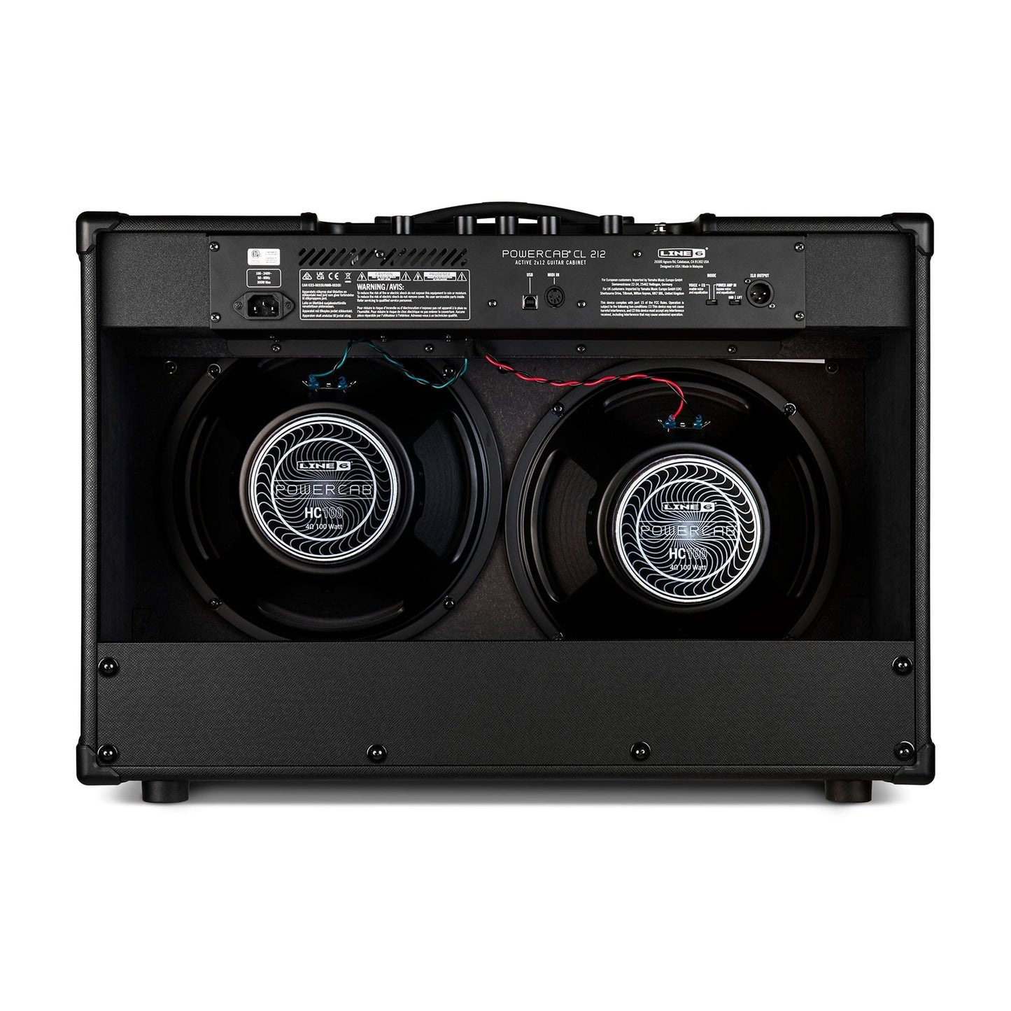 Line 6 PowerCab CL 212 200w 2x12 Multi-Voice Active Guitar Speaker System