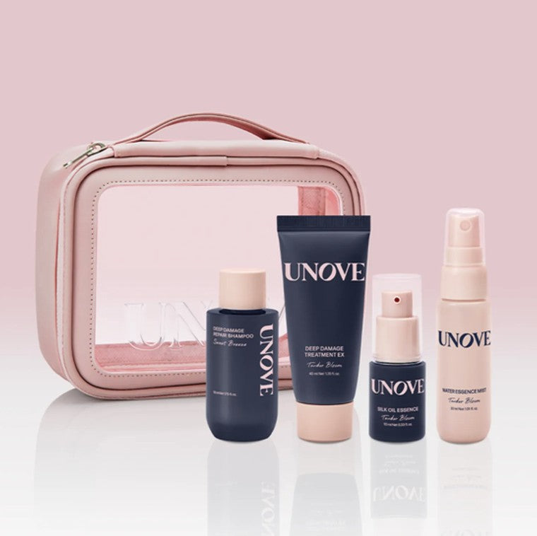 UNOVE 深層受損修護洗髮水旅行套裝 Best Seller Travel Kit