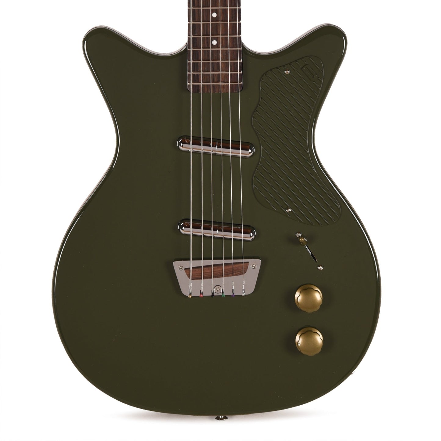 Danelectro Dan O. Cool Baritone Electric Guitar Green