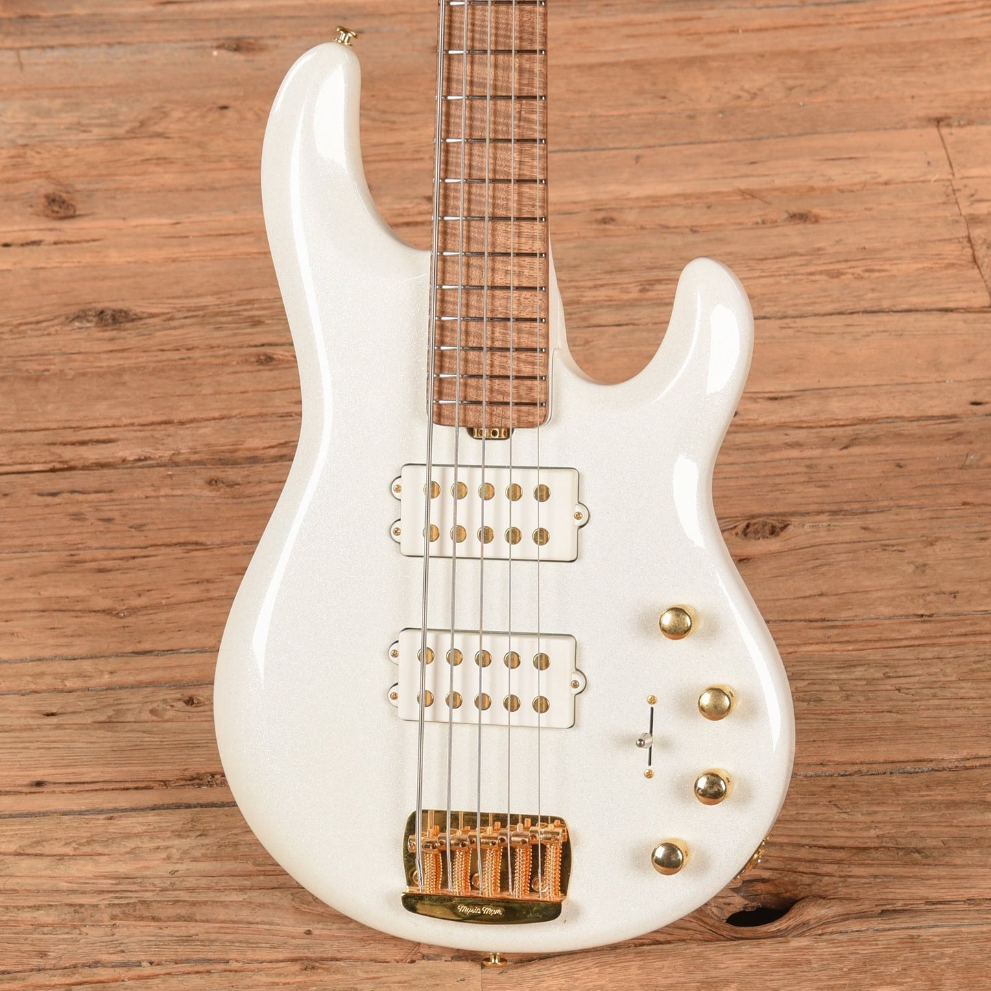Music Man BFR StingRay Special 5 HH Crescendo White Sparkle 2022