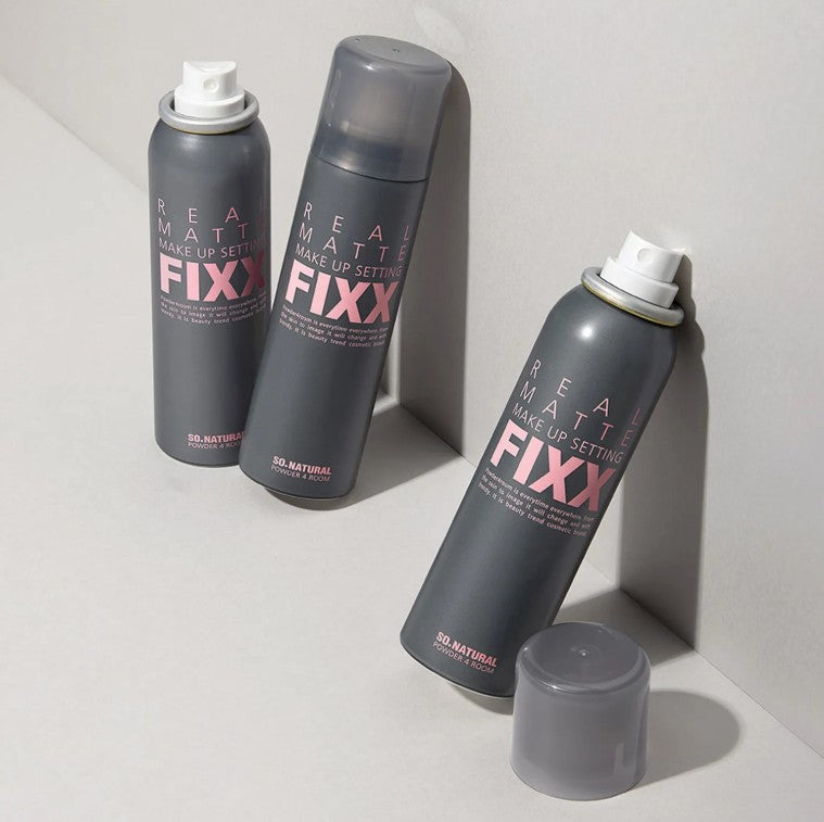 So Natural Real Matte Make Up Setting Fixx 清爽控油霧面定妝噴霧 75ml