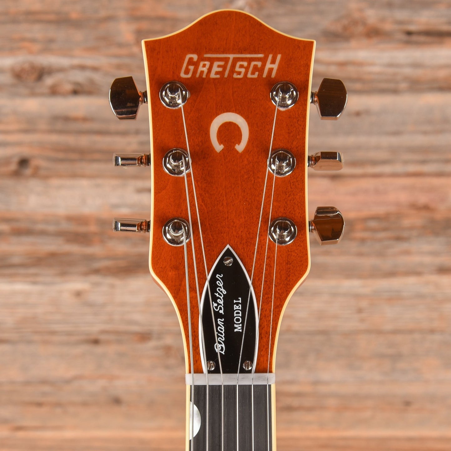 Gretsch G6120T-BSSMK Brian Setzer Signature Nashville '59 "Smoke" Orange 2025