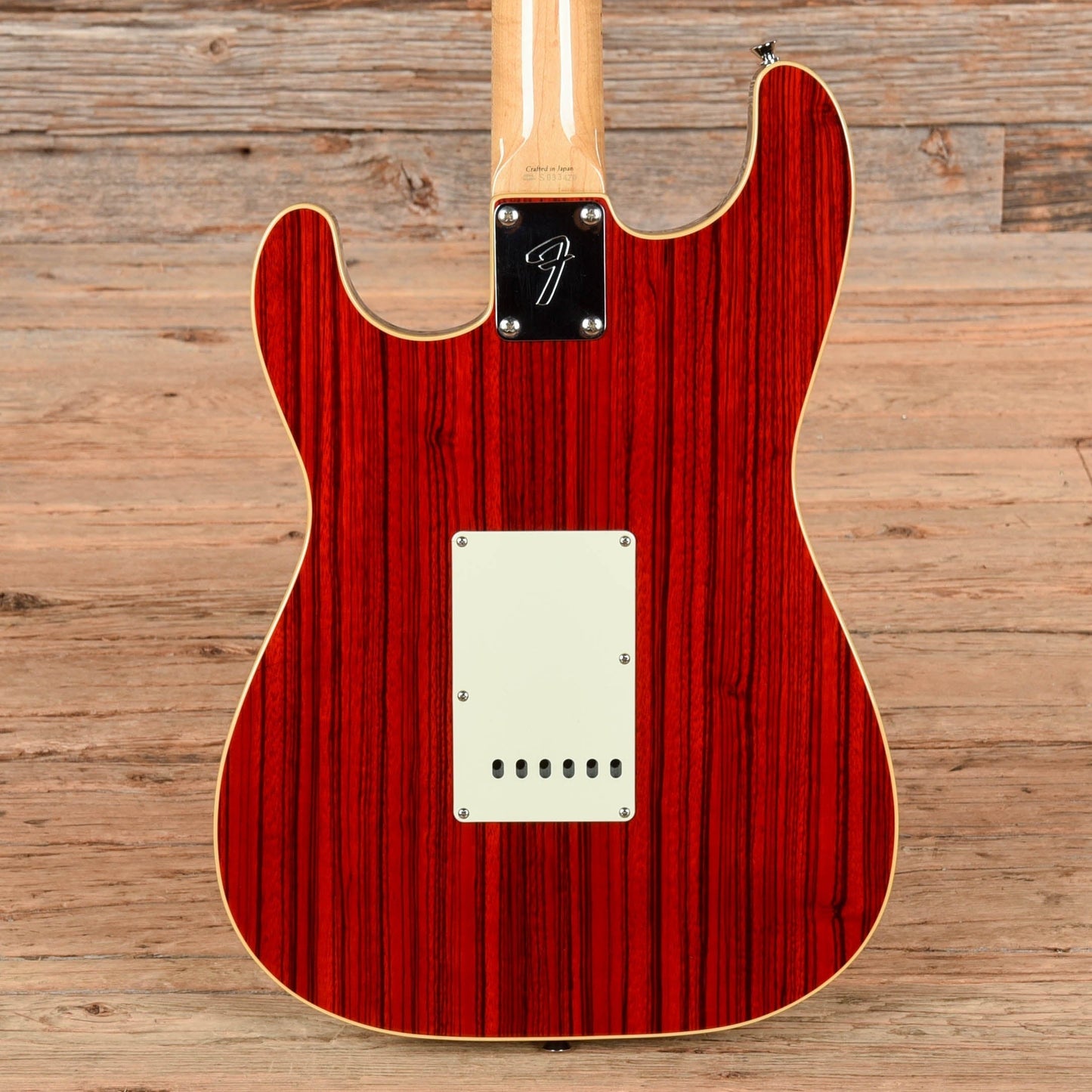 Fender ST68-HO Stratocaster Zebrawood Red 2003
