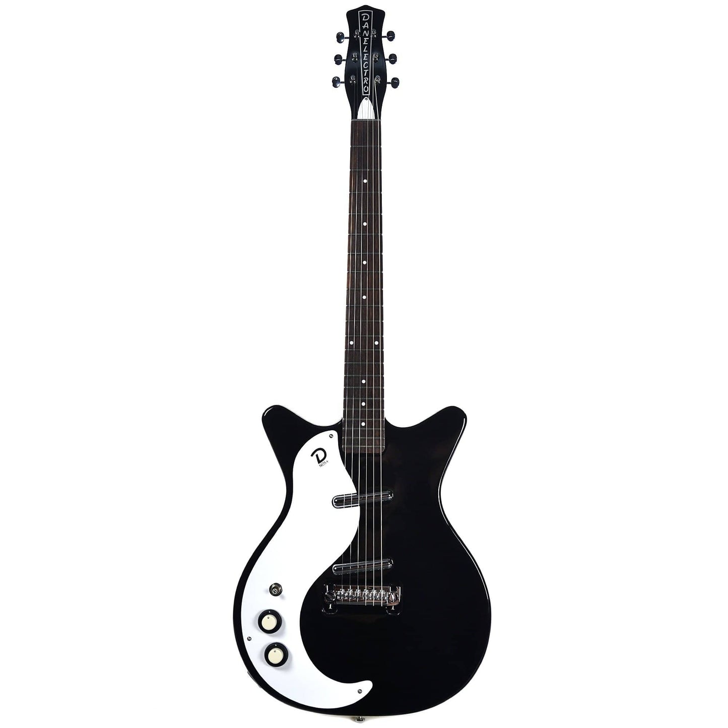 Danelectro '59M NOS Plus Double Cutaway Black LEFTY