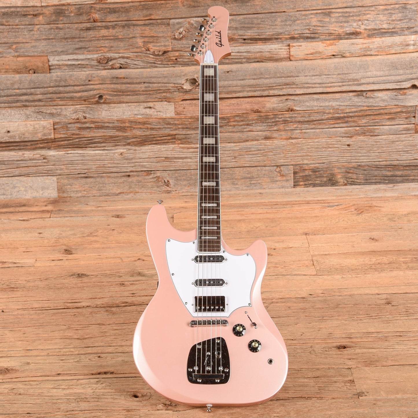 Guild Surfliner Deluxe Rose Quartz Metallic