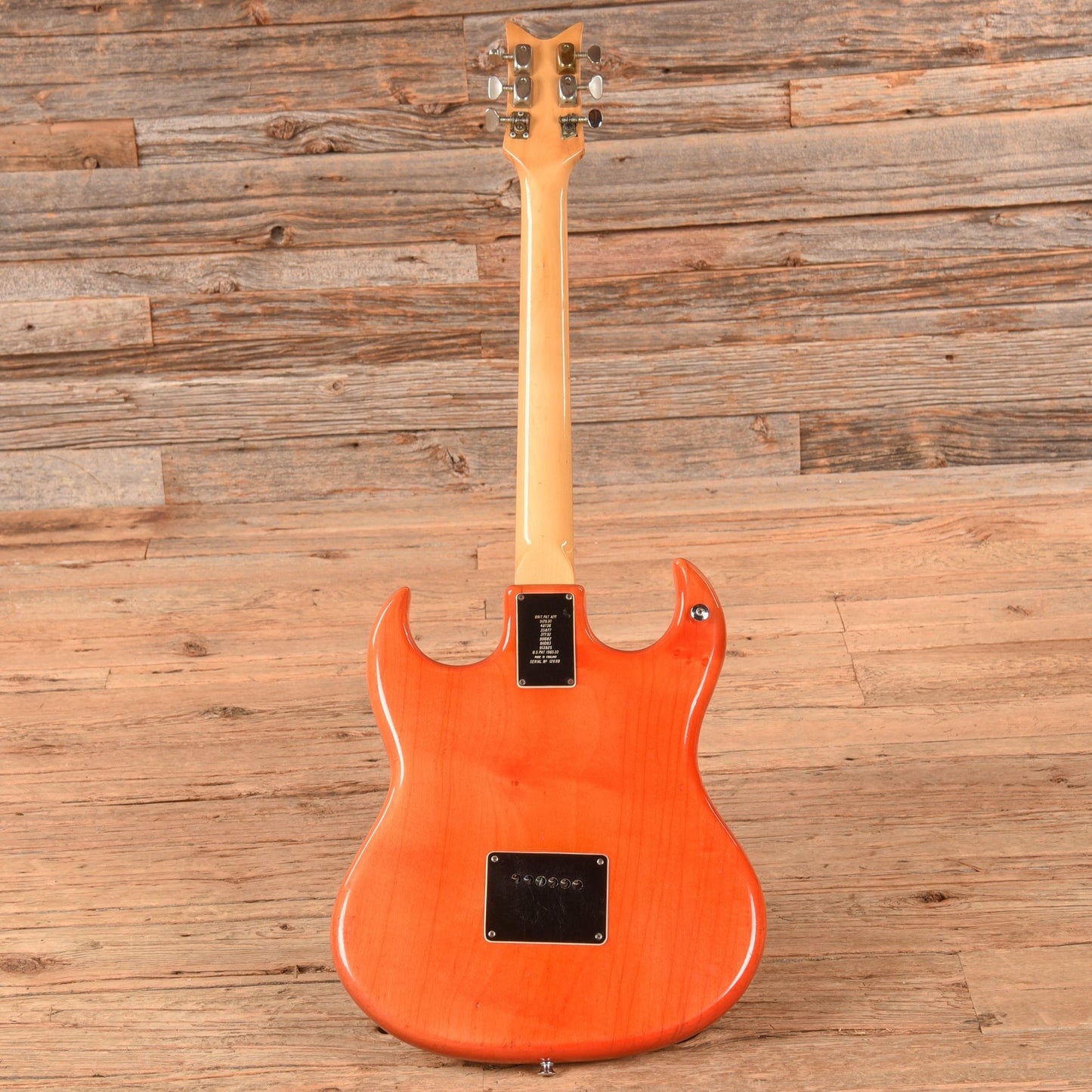 Burns Baby Bison Transparent Red 1960s