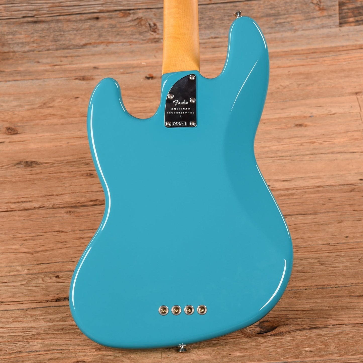 Fender American Professional II Jazz Bass Miami Blue 2024