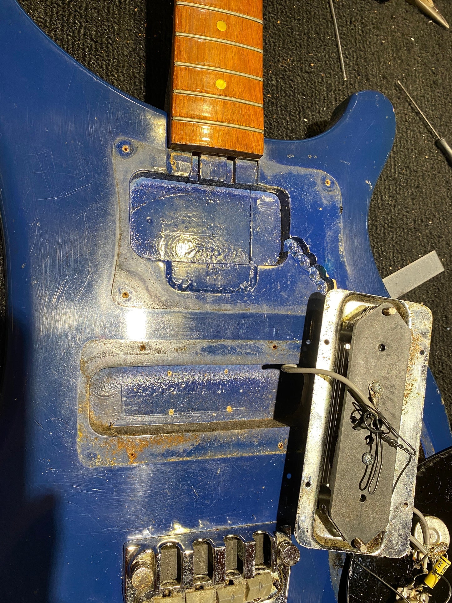 Rickenbacker 4000 Bass Midnight Blue 1980