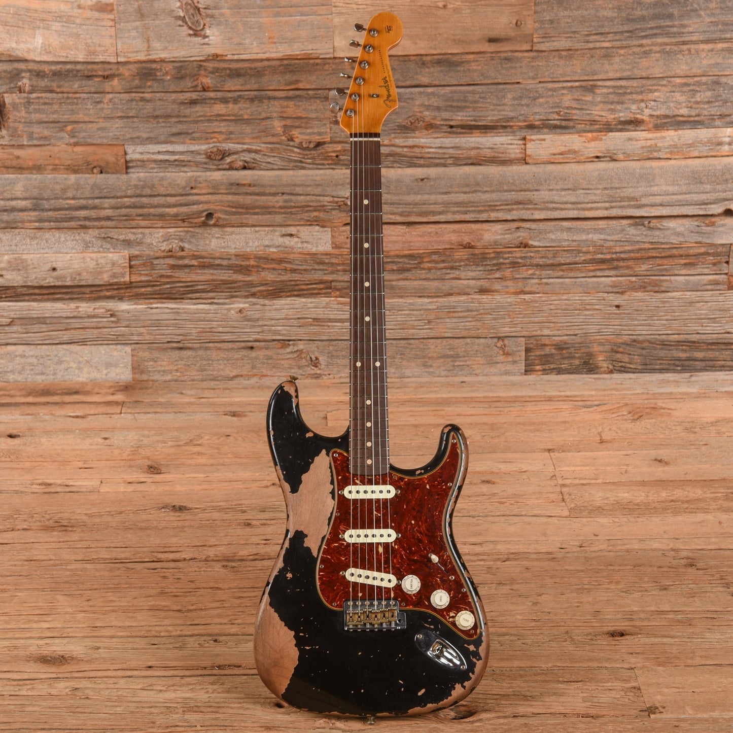 Fender Custom Shop WW10 '61 Stratocaster Super Heavy Relic Black