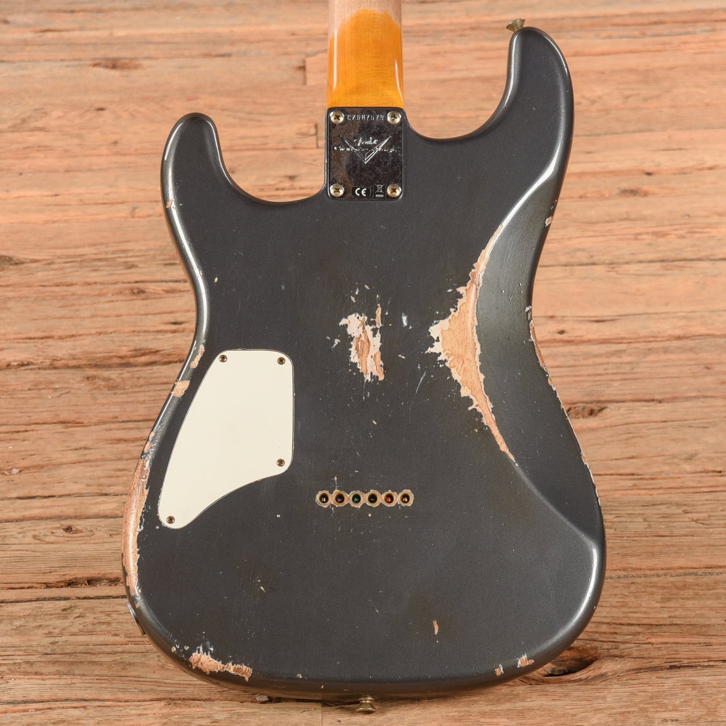 Fender SH Stratocaster Aged Charcoal Frost Metallic 2025