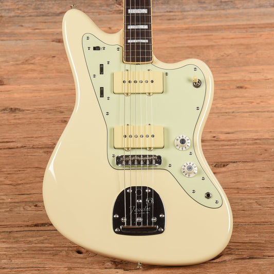 Fender JM-66 Jazzmaster Reissue w/Matching Headcap Olympic White 2014