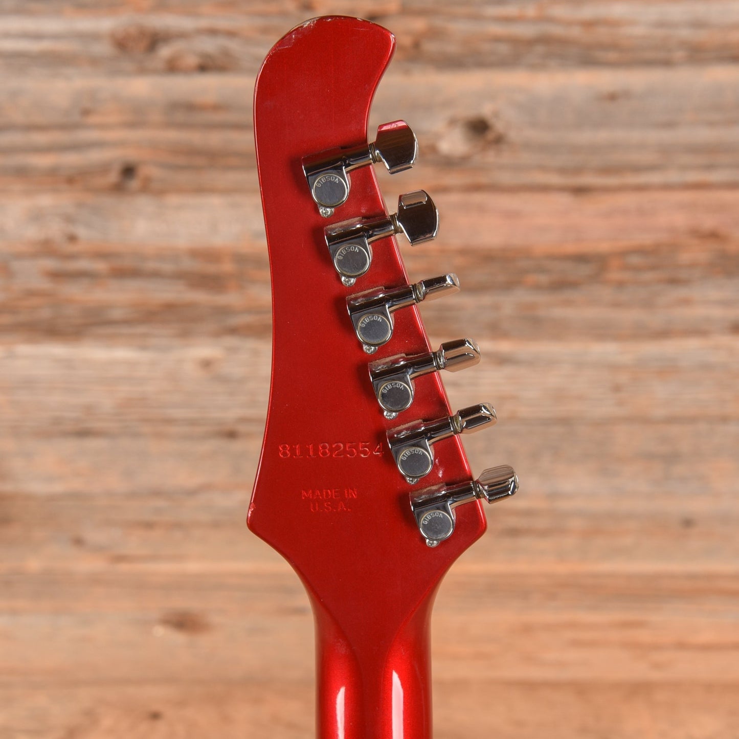 Gibson Victory MVX Candy Apple Red 1982