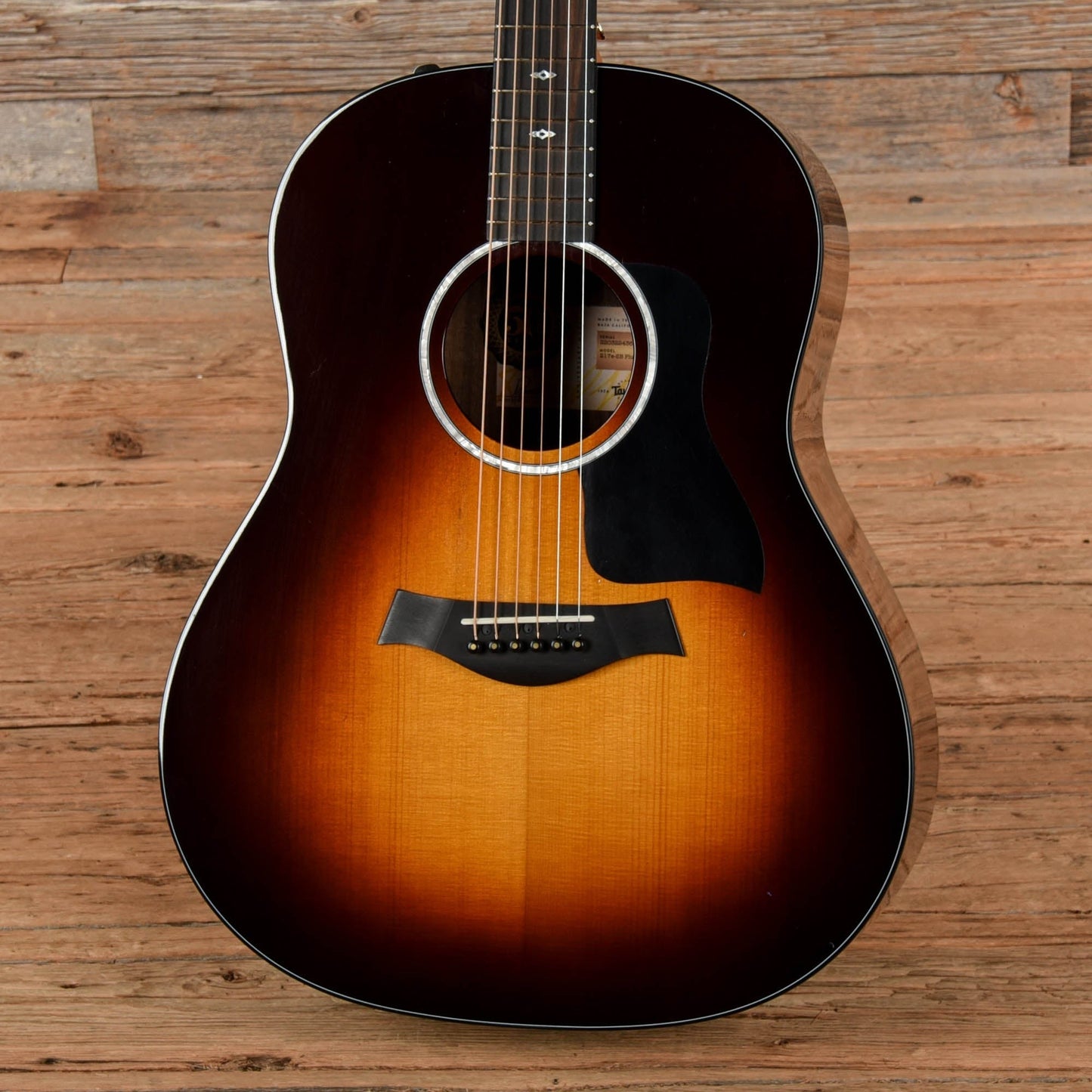 Taylor 217e SB Plus LTD Tobacco Sunburst 2024