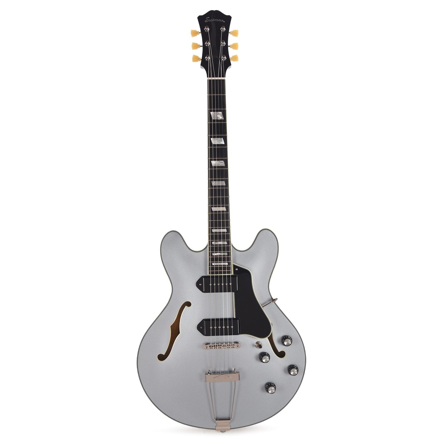 Eastman T64-T Hollow-Body Ice Blue Metallic