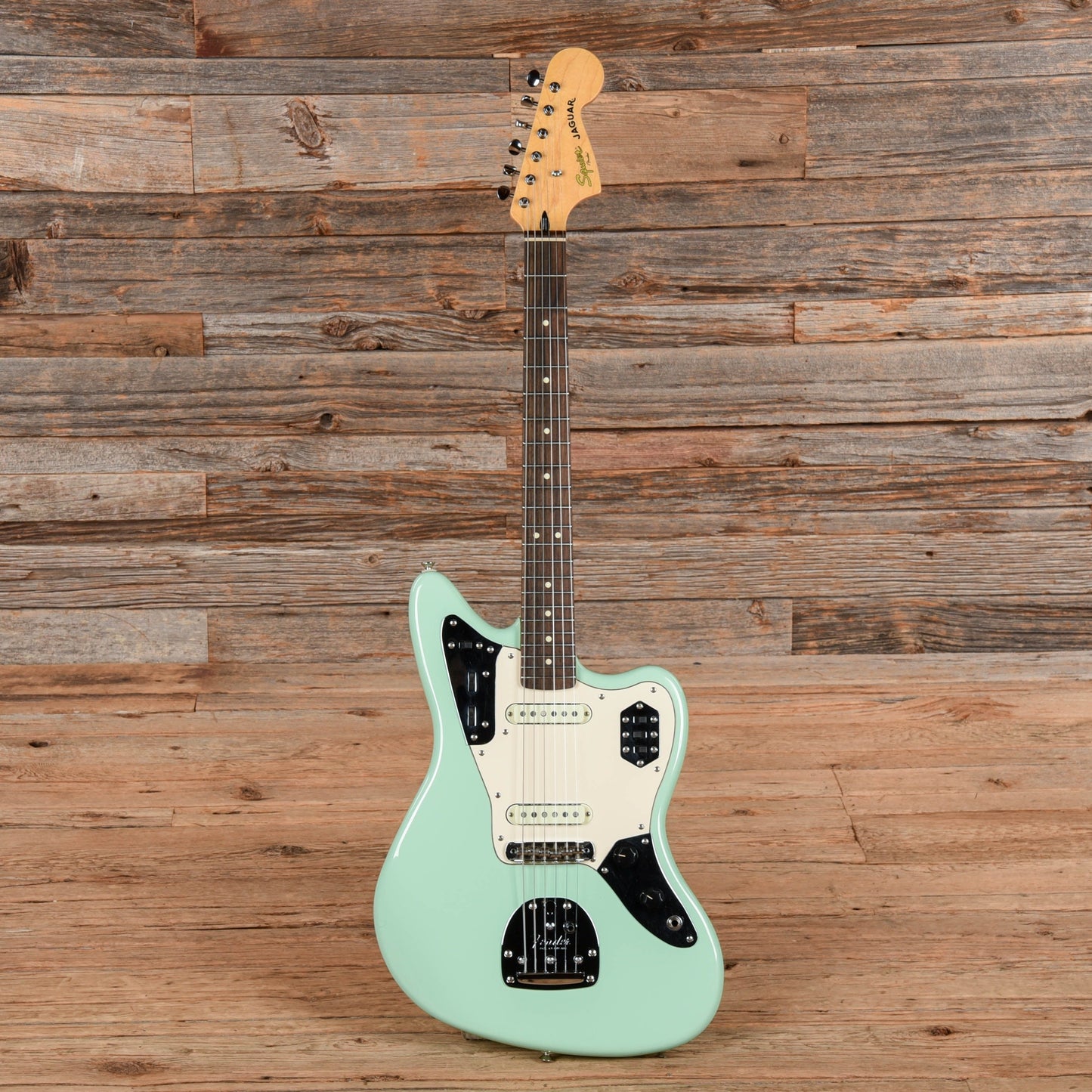 Squier Vintage Modified Jaguar Surf Green 2013