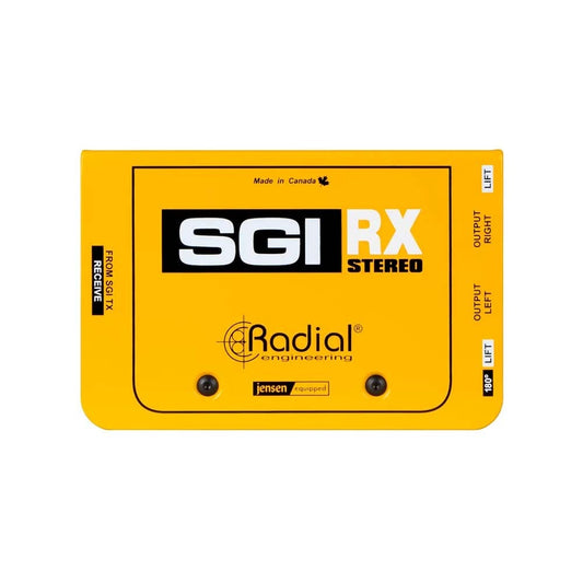 Radial SGI Stereo RX Studio Instrument Interface