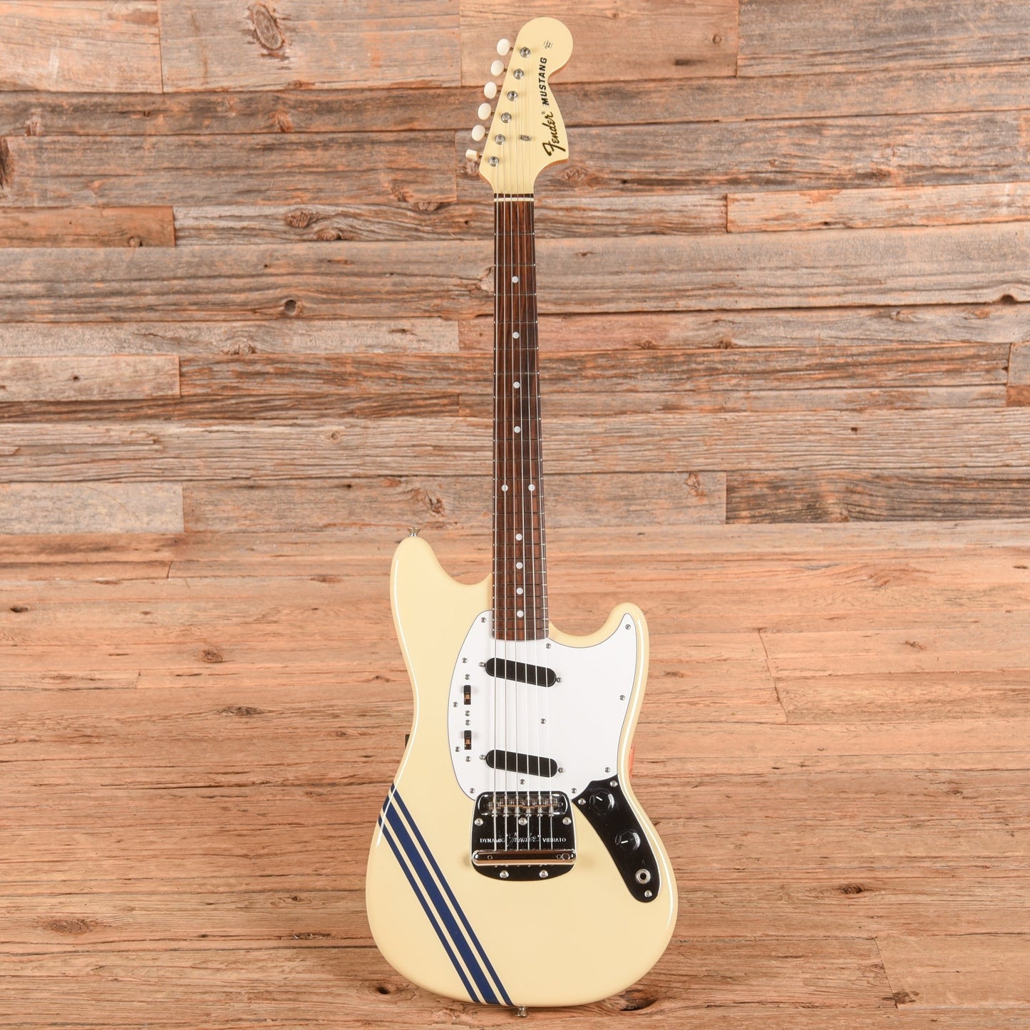 Fender MG-73 Mustang Reissue MIJ Olympic White 2012