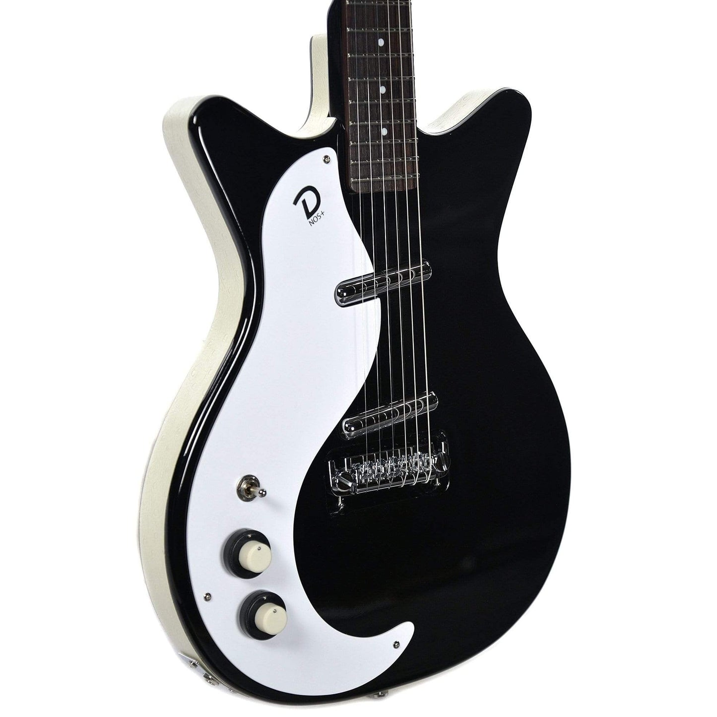 Danelectro '59M NOS Plus Double Cutaway Black LEFTY