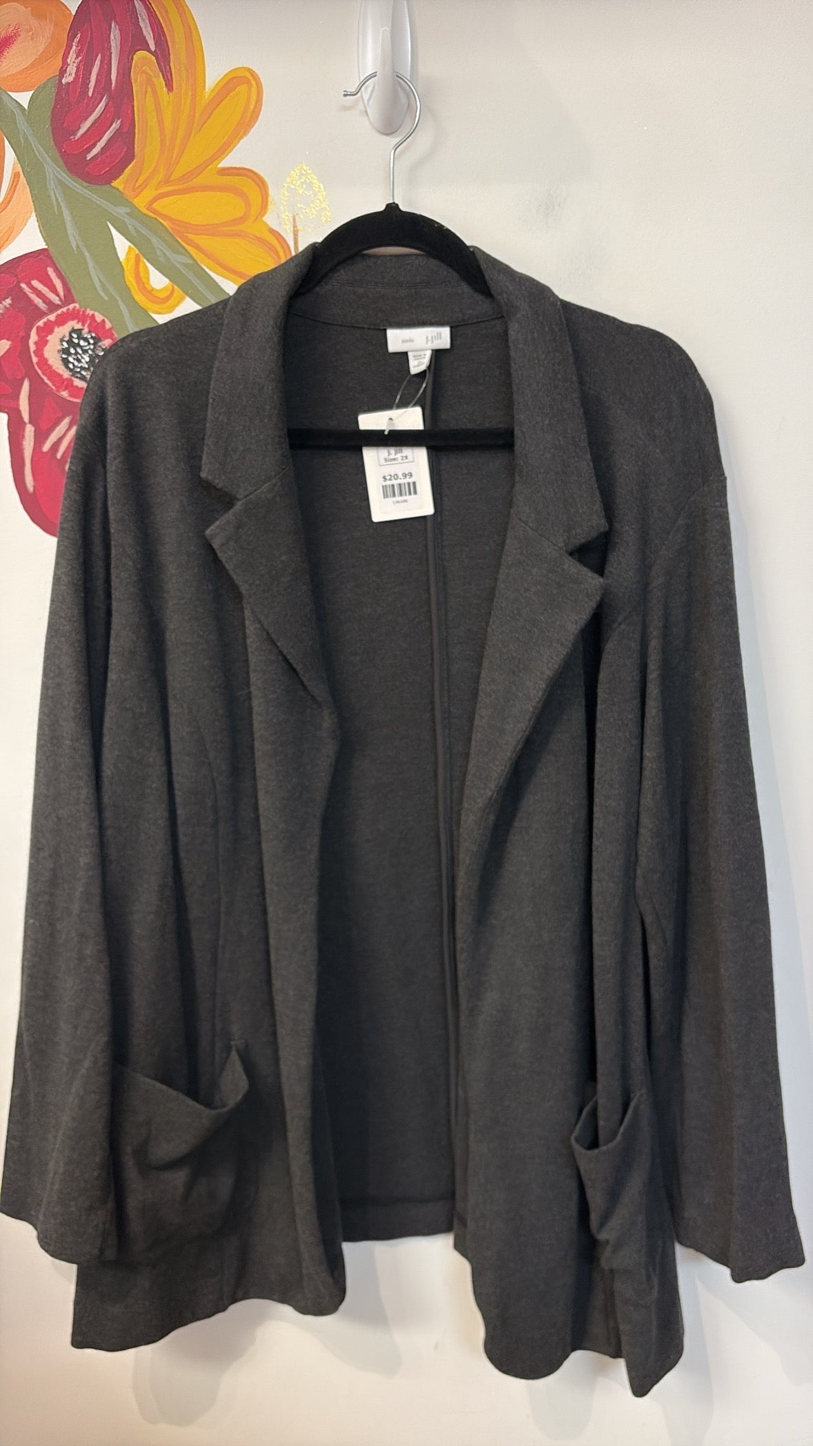J. Jill Gray Ponte Jacket, 2X