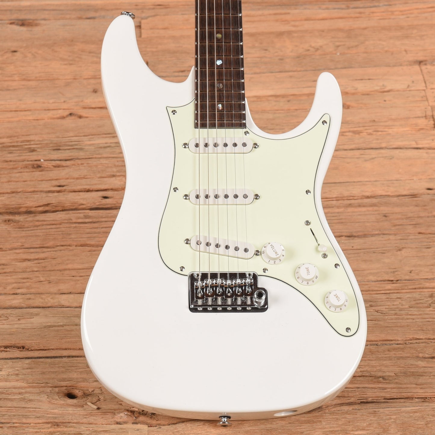 Ibanez LM1 Luca Mantovanelli Signature Luna White 2024