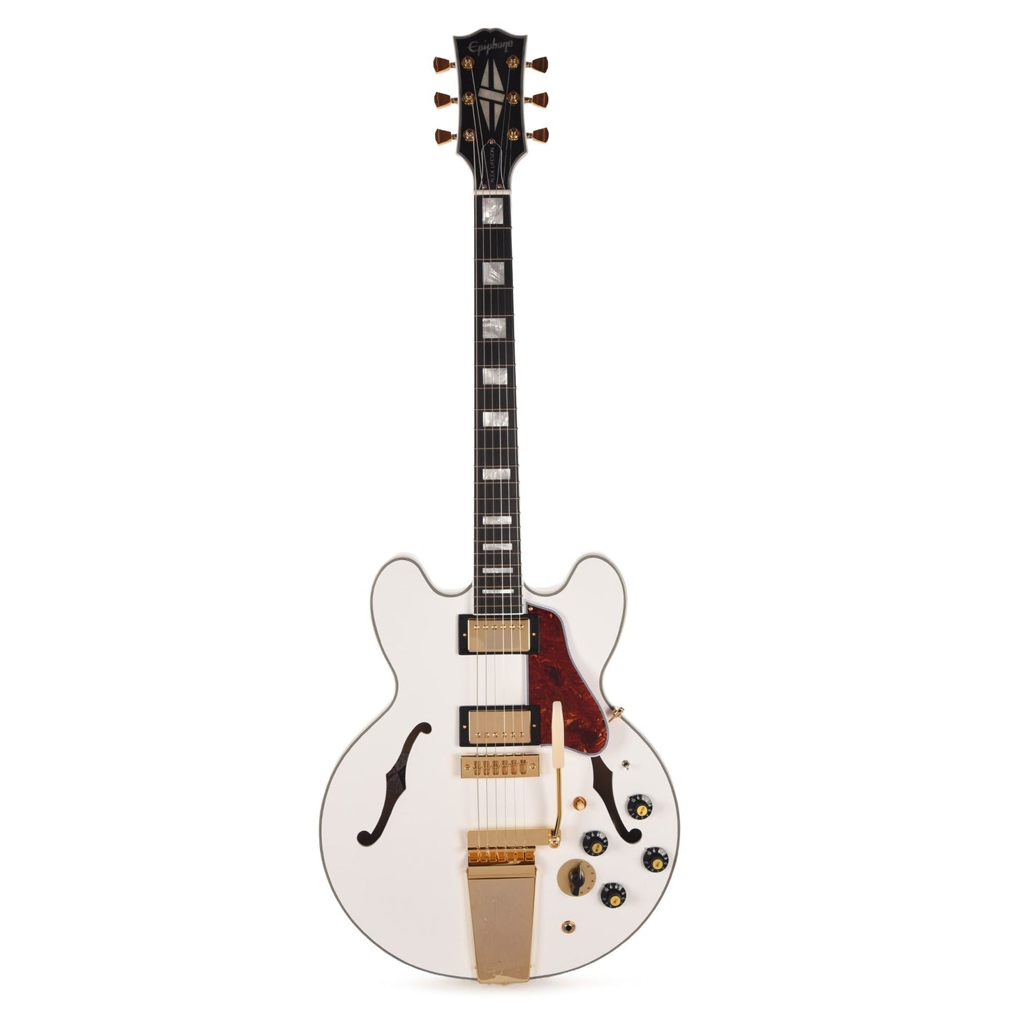 Epiphone IGC Alex Lifeson 1976 ES-355 Reissue Alpine White