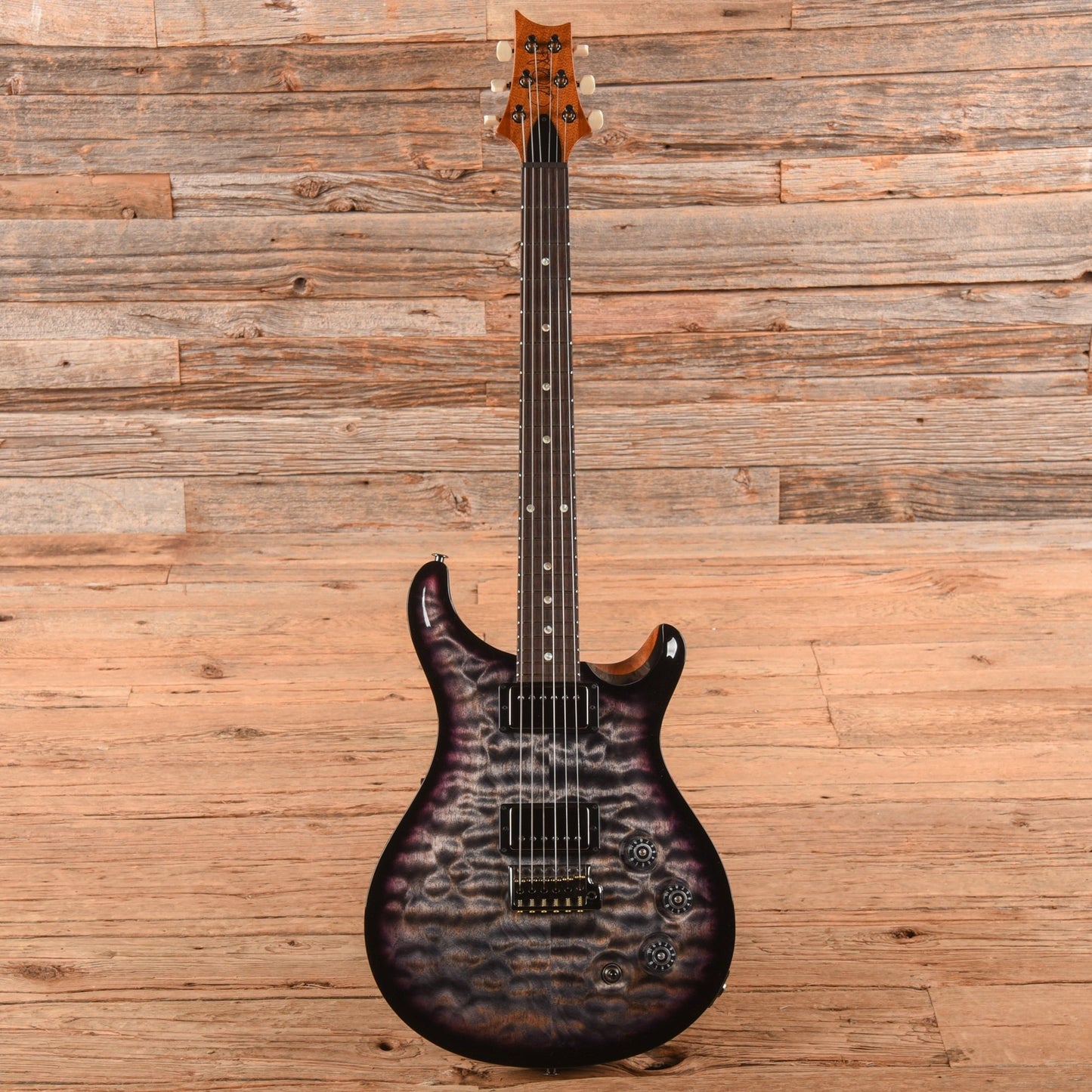 PRS DGT David Grissom Tremolo 10-Top Charcoal Purple Burst 2025