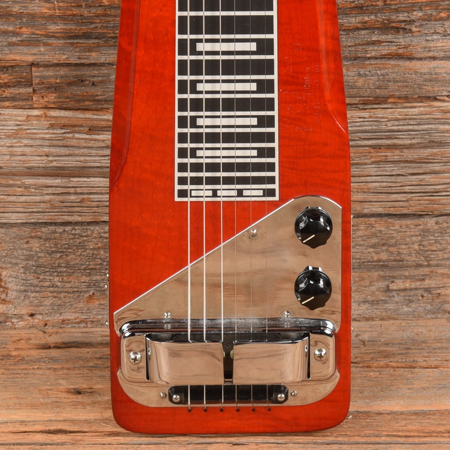 Electro 67 Lap Steel Red - Dave Amato of REO Speedwagon
