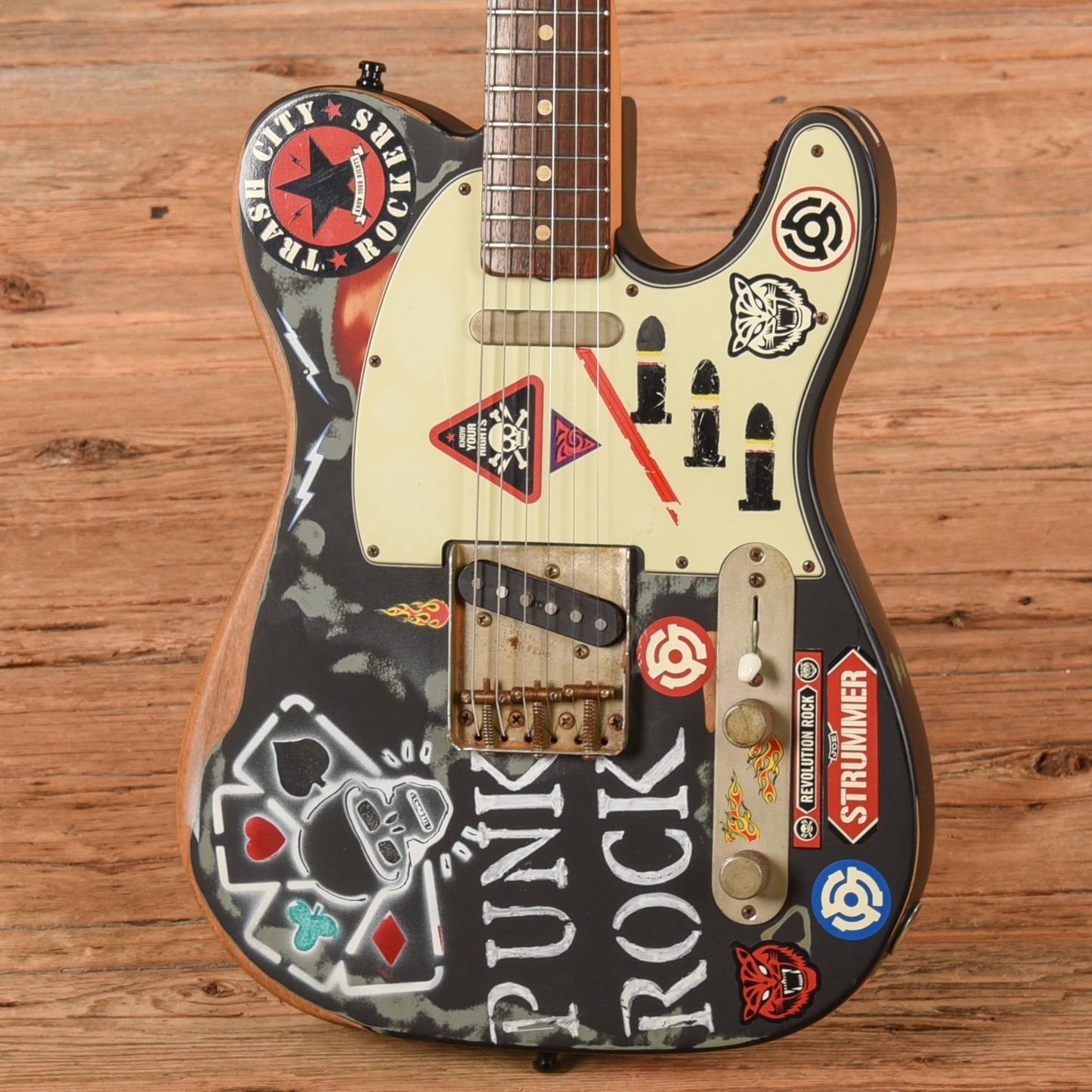 Fender Artist Joe Strummer Telecaster Custom Road Worn