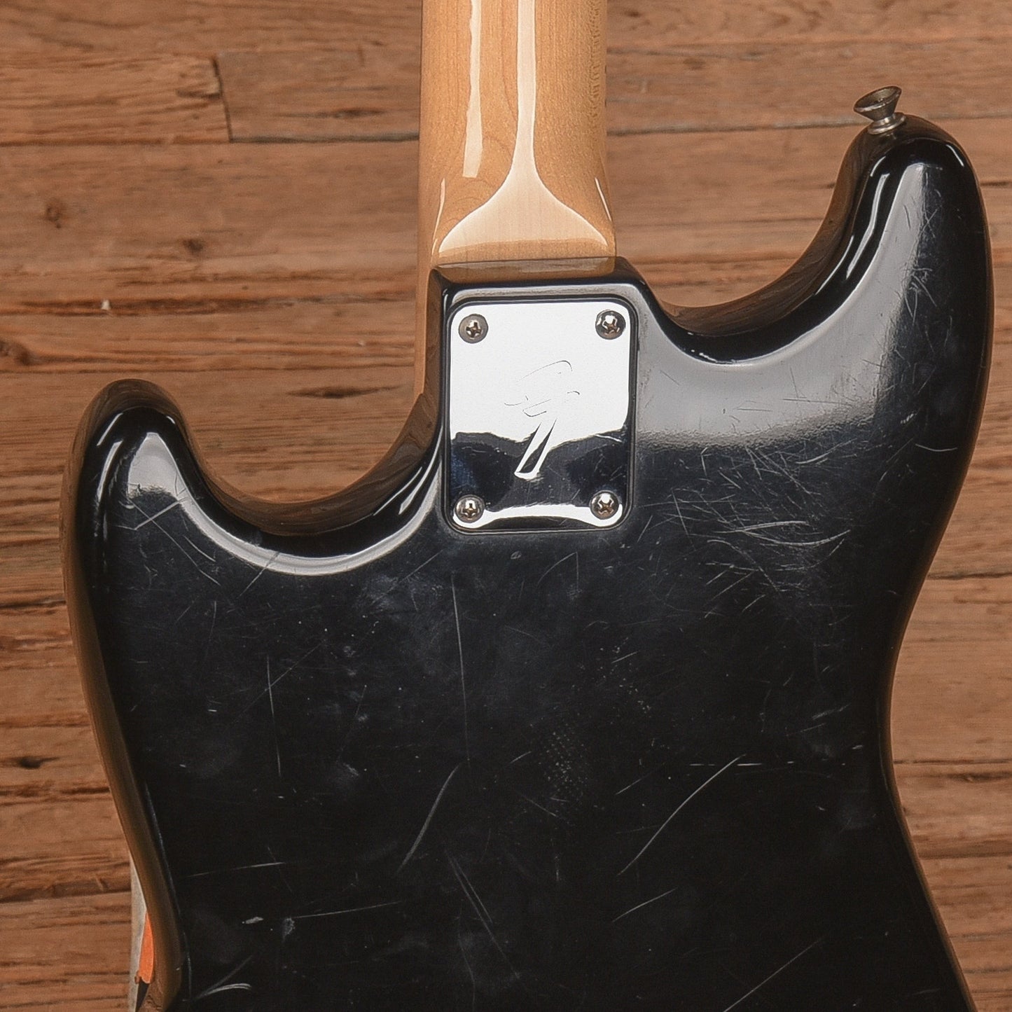 Fender Musicmaster Bass Black 1982