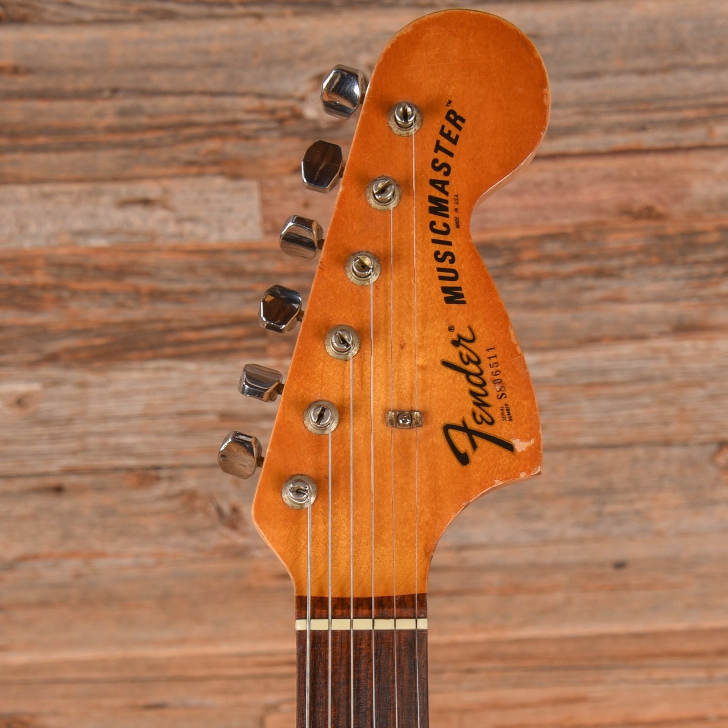 Fender Musicmaster Black 1978