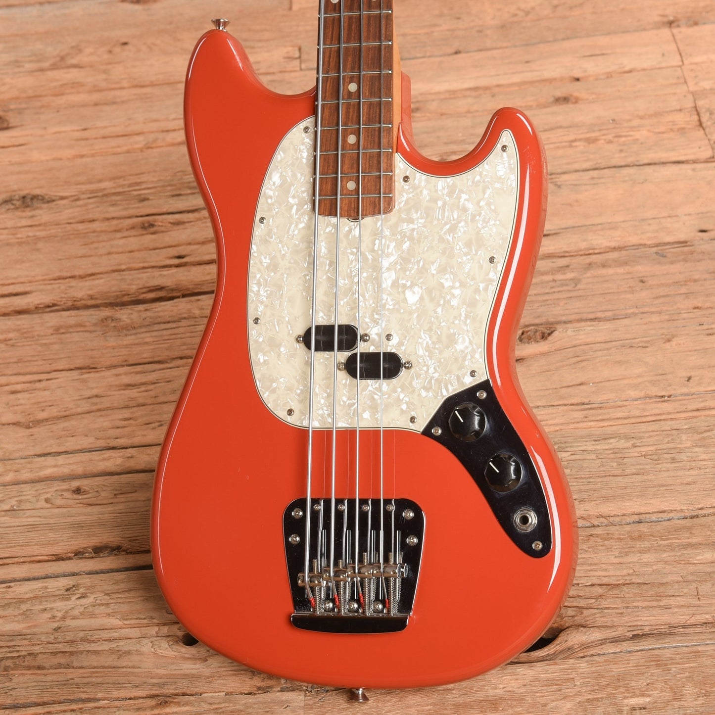 Fender Vintera '60s Mustang Bass Fiesta Red 2019