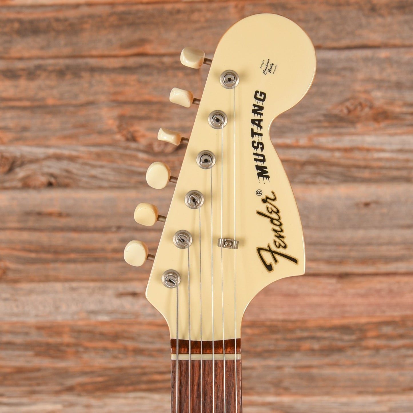 Fender MG-73 Mustang Olympic White 2008