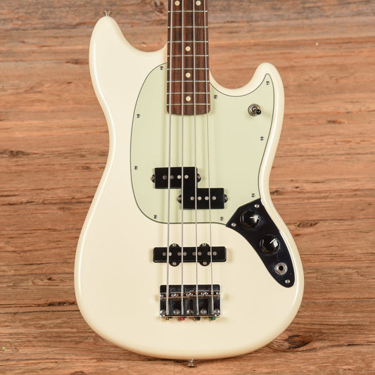 Fender Player Mustang Bass PJ Olympic White 2016