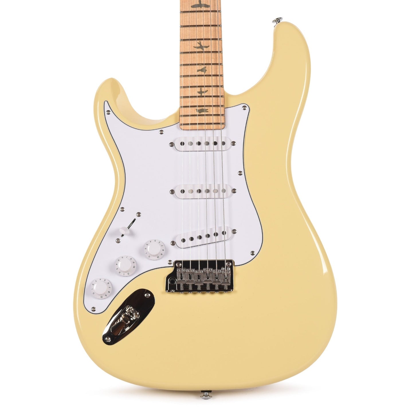 PRS SE Silver Sky Maple LEFTY Moon White