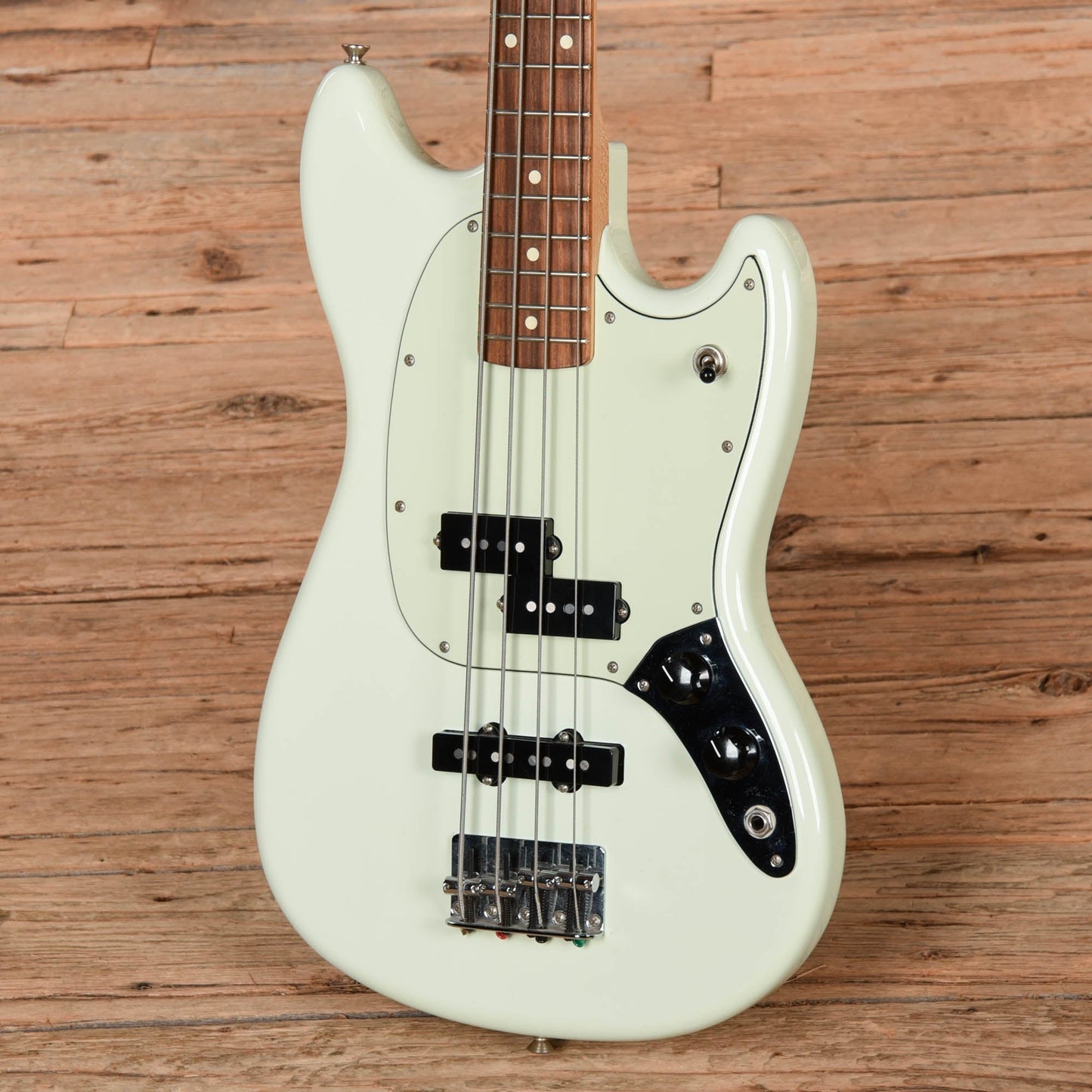 Fender Player Mustang Bass PJ White 2018