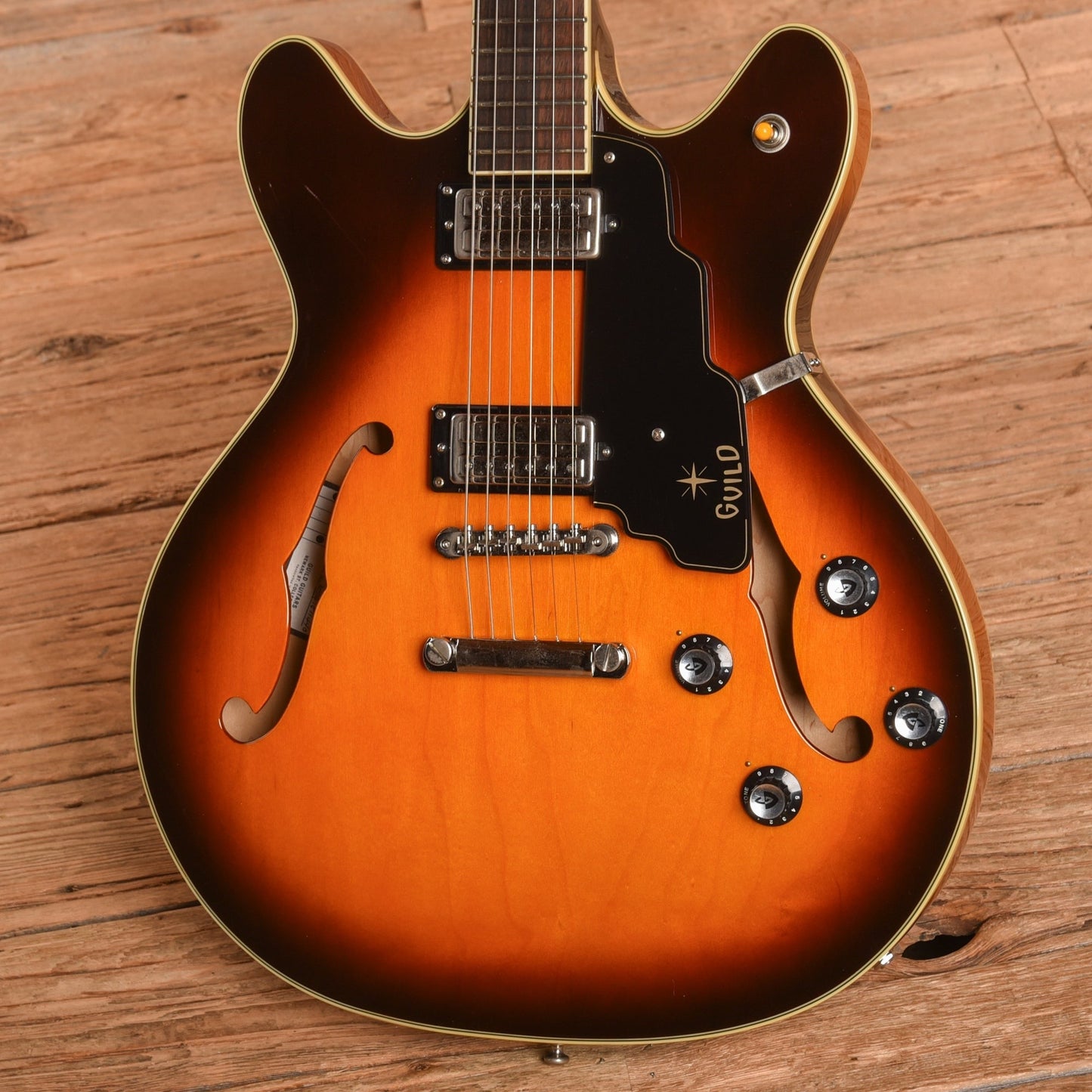 Guild Newark St. Collection Starfire IV ST Vintage Sunburst 2015