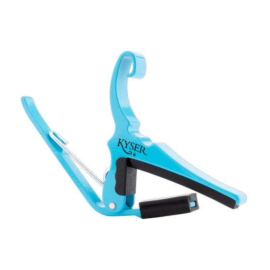 Kyser Quick-Change ColorWaves Capo for 6-String Acoustic Guitars Mr. Blue Sky