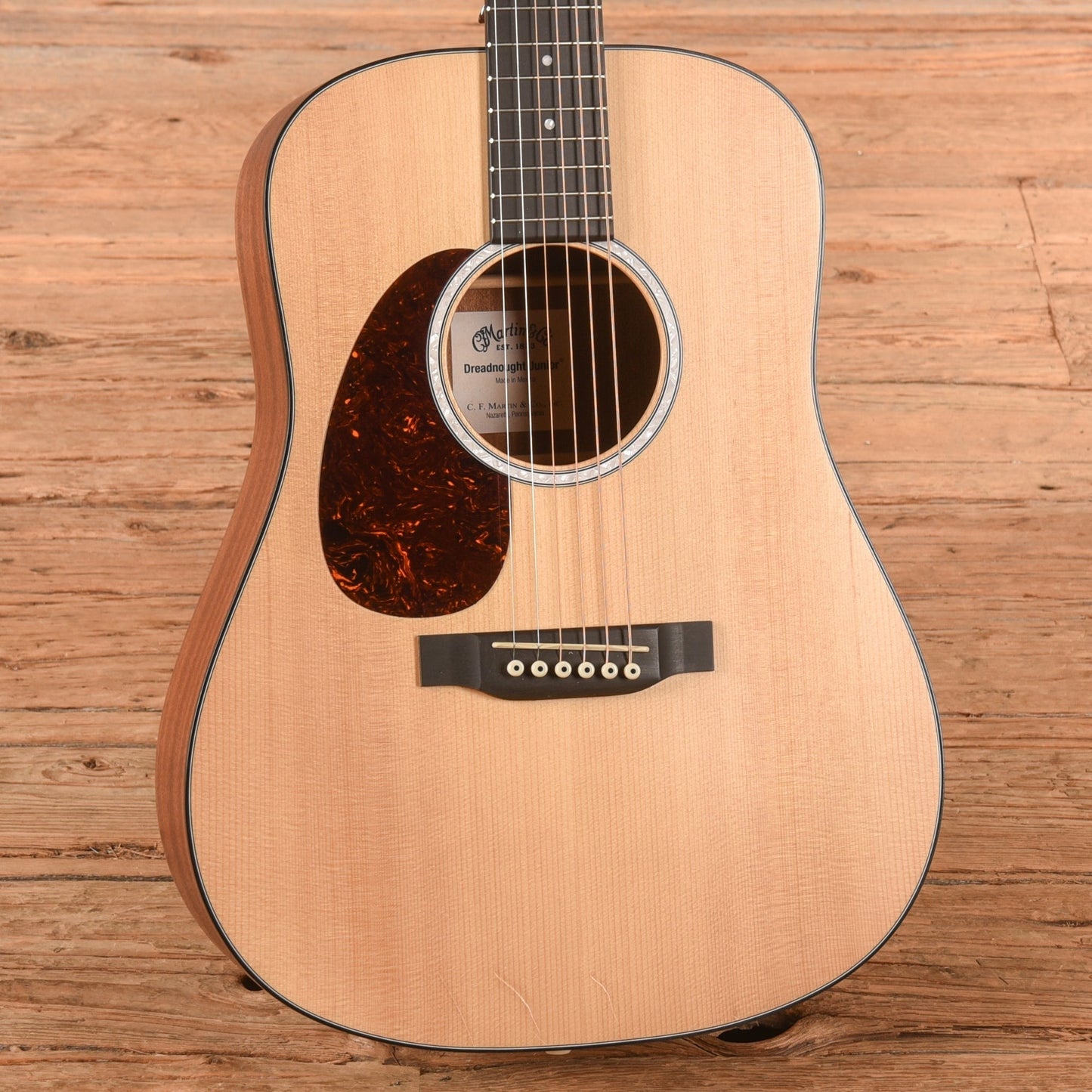 Martin DJR-10 Dreadnought Junior Natural 2022 LEFTY