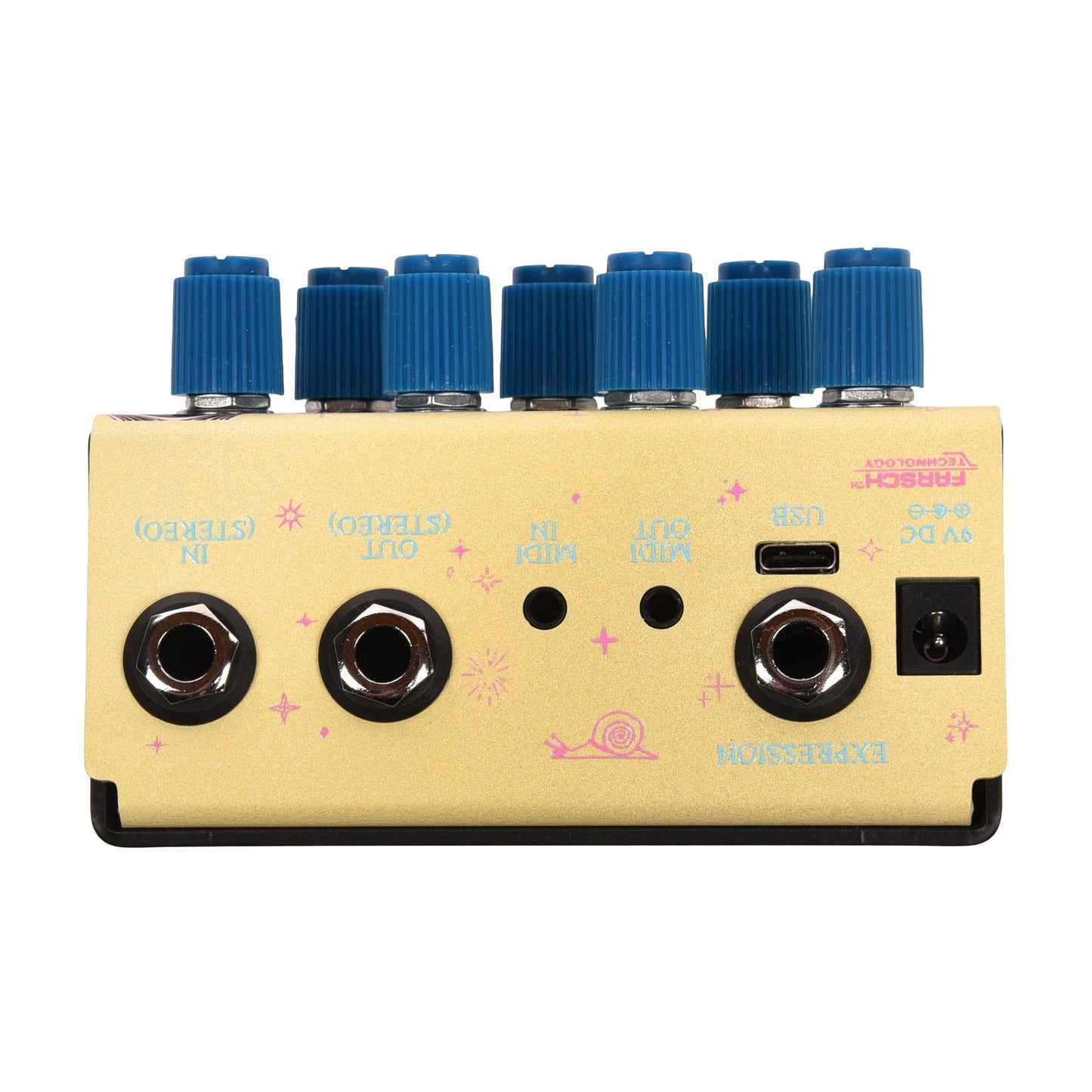 Old Blood Noise Sunlight Stereo Reverb Pedal Yellow