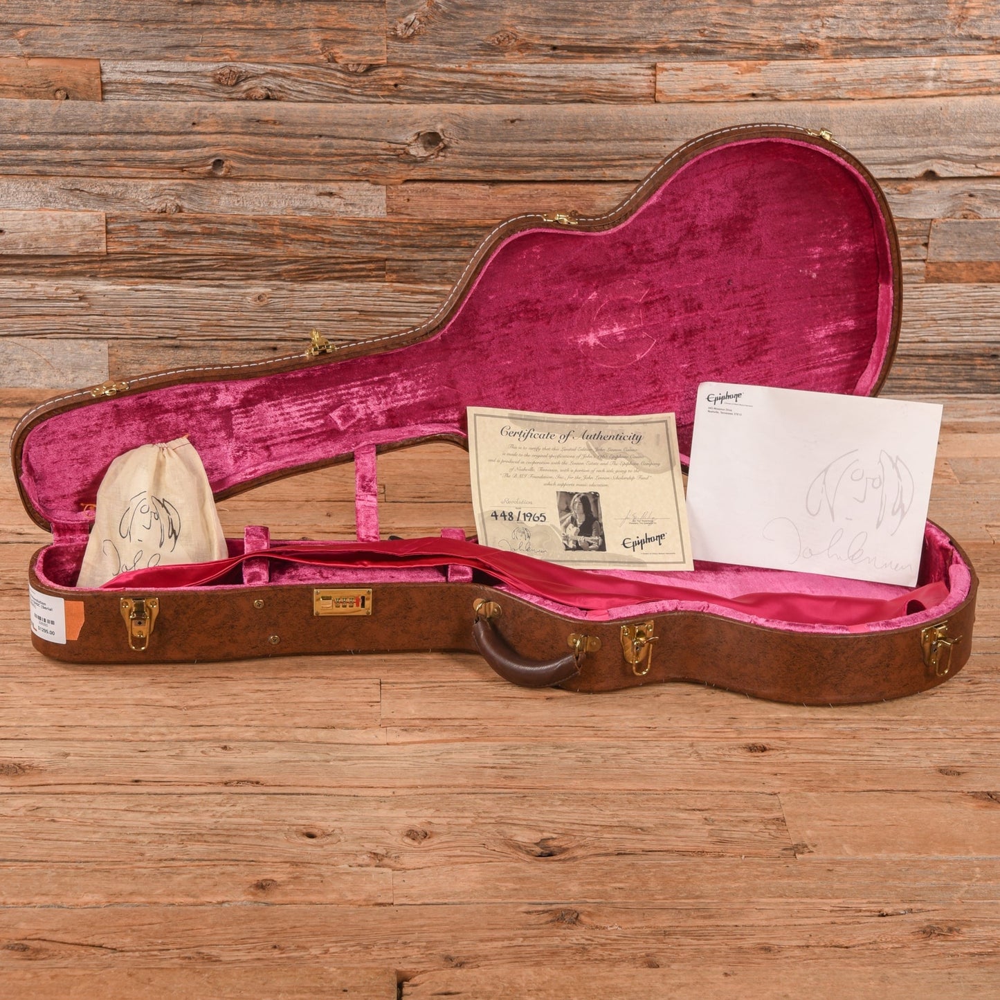Epiphone '68 Revolution Casino Natural