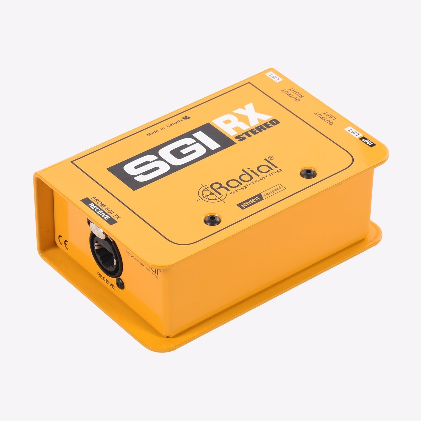 Radial SGI Stereo RX Studio Instrument Interface