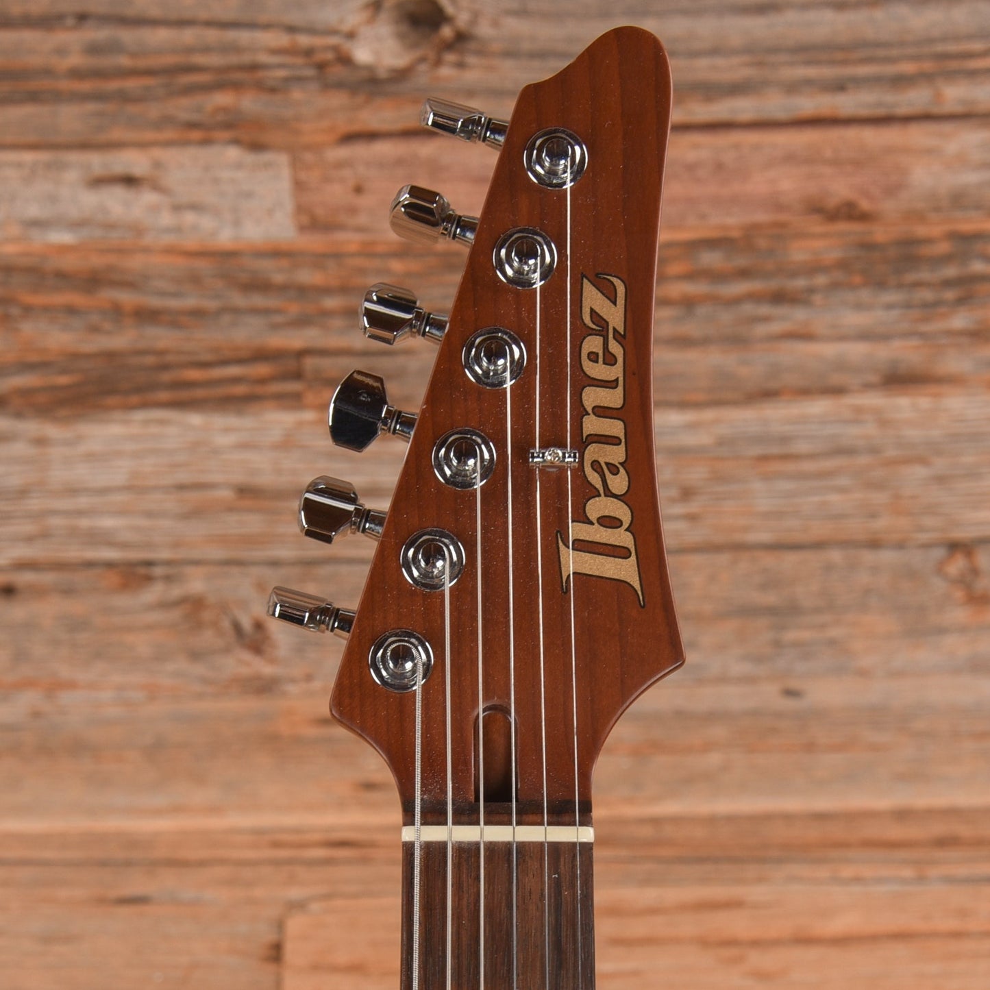 Ibanez LM1 Luca Mantovanelli Signature Luna White 2024
