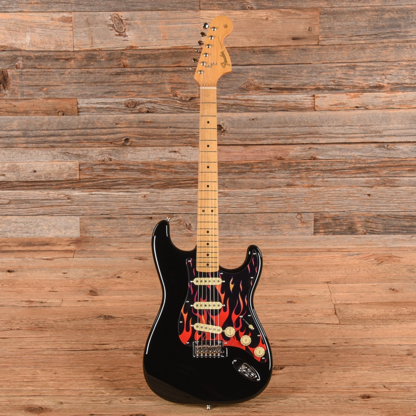 Fender '68 Stratocaster Reissue Neck with Unknown Body Black 1999