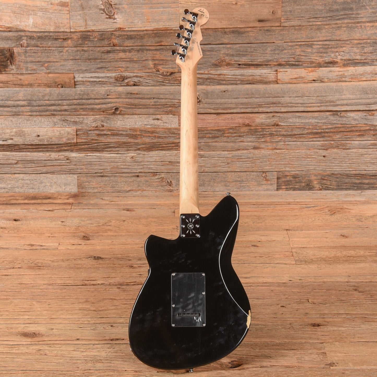 Reverend Ken's Special Midnight Black Electric Guitar