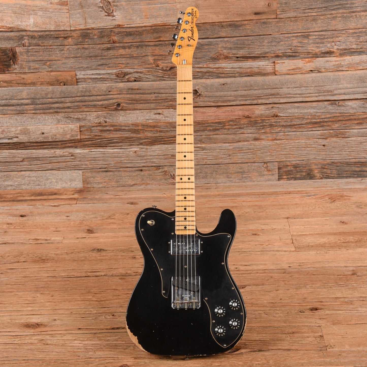 Fender Custom Shop '72 Telecaster Custom Journeyman Relic Black 2023
