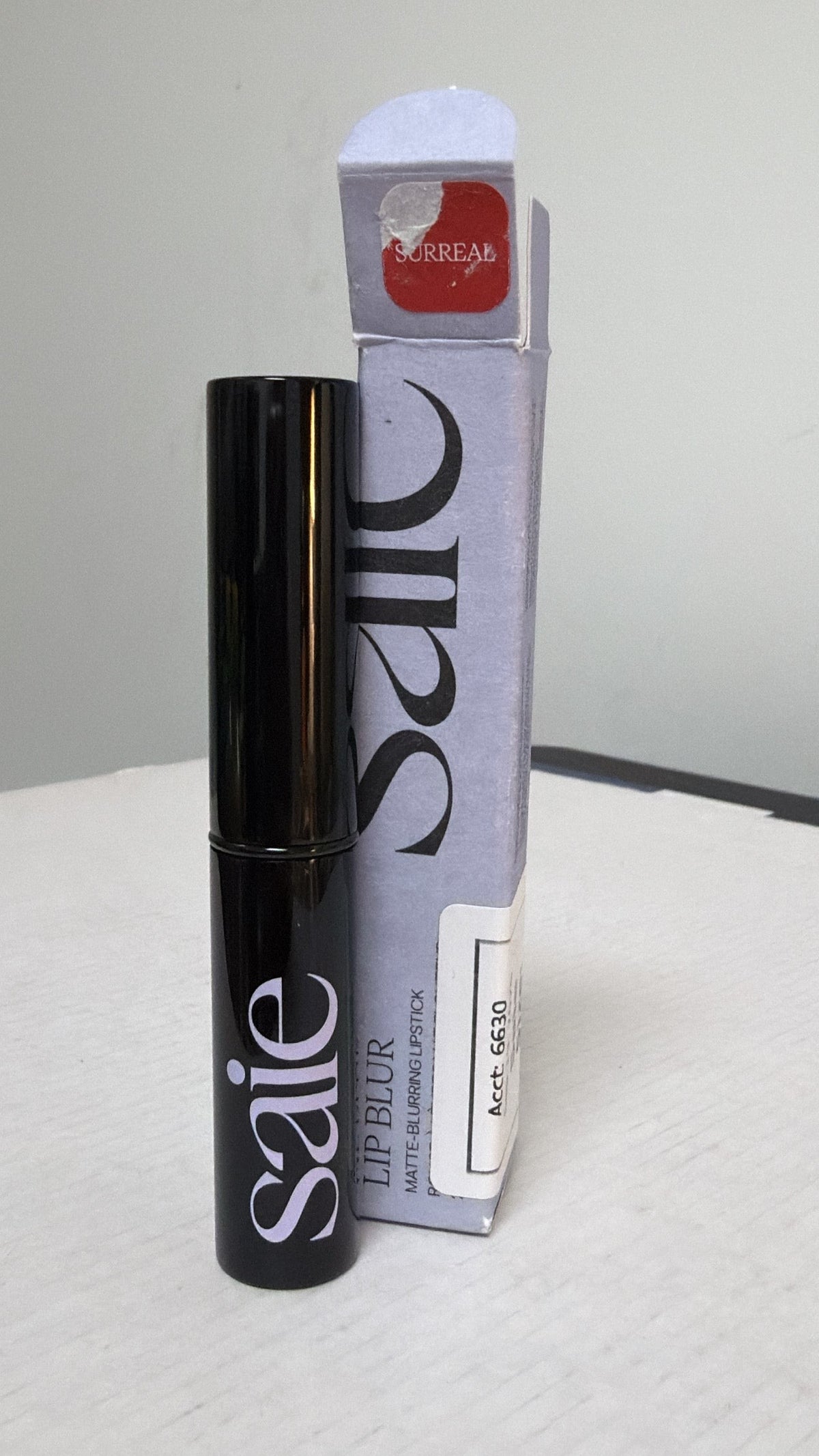 New Saie Surreal Lip Blur Soft-Matte Hydrating Lipstick with Hyaluronic Acid