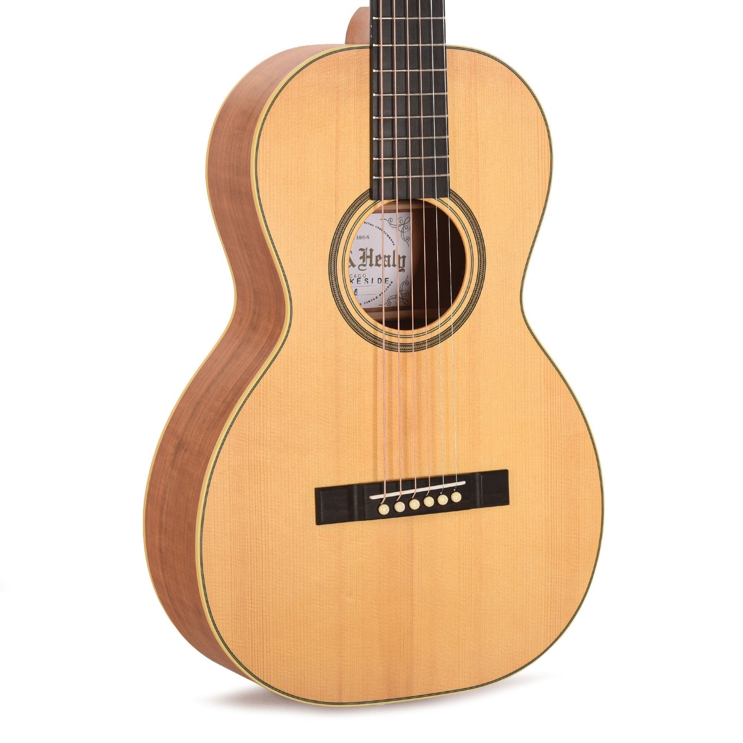 Lyon & Healy The Lakeside Adirondack Red Spruce/Cherry Satin Natural
